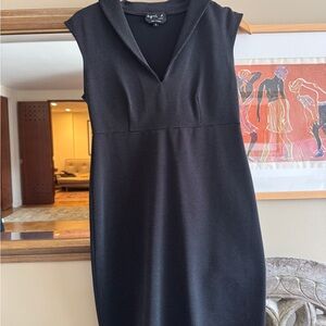 Agnes B. Charcoal Sleeveless Dress